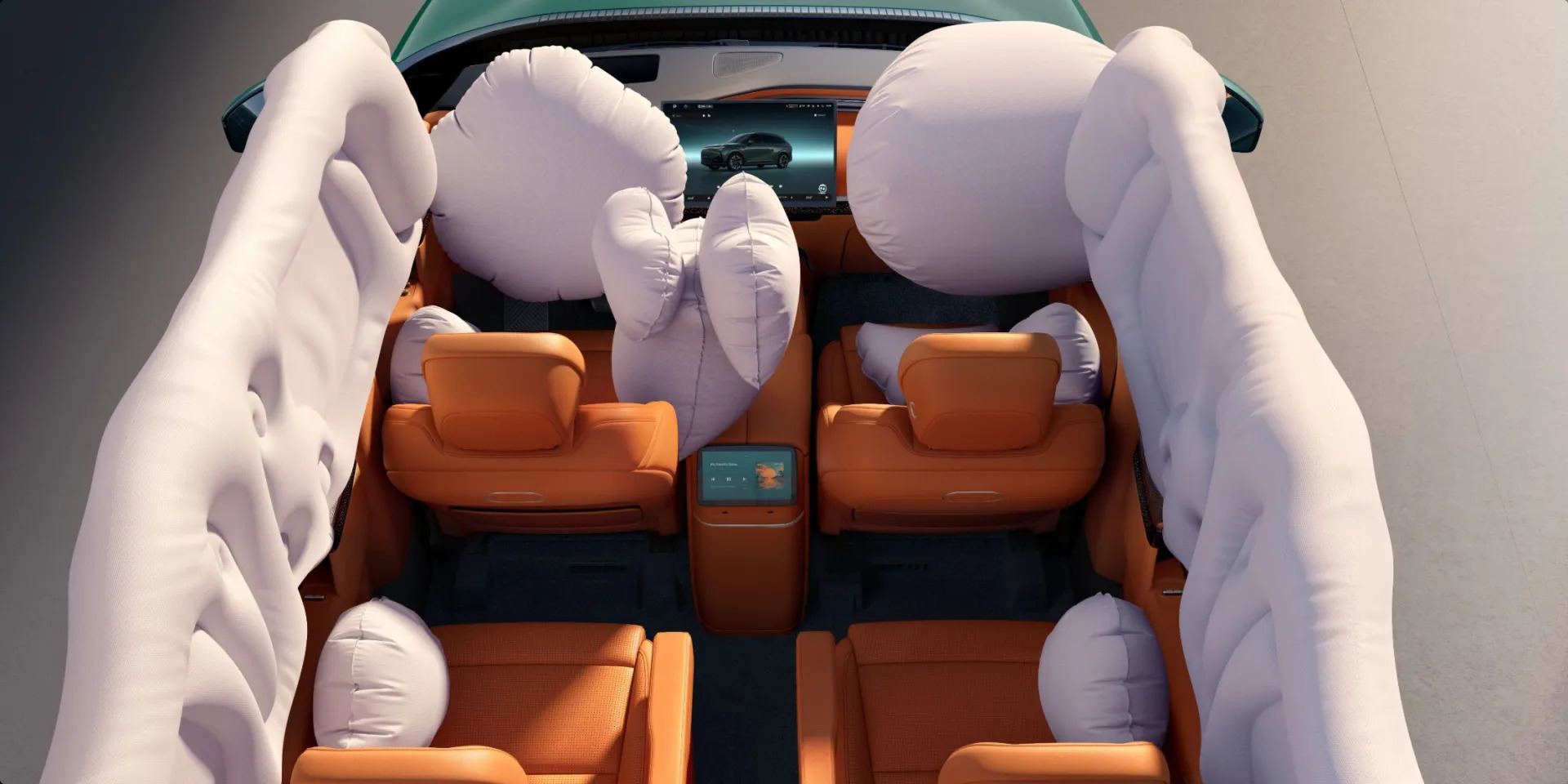 Standard 9 Airbags across the Lineup