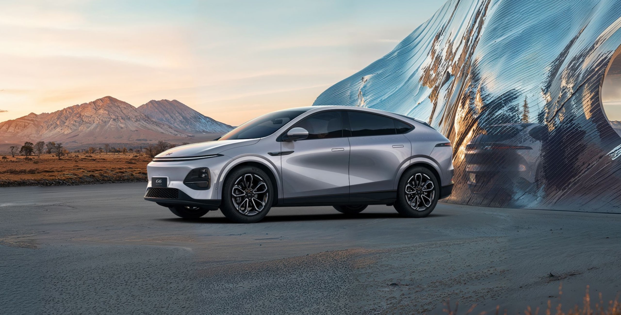 Car in Silver Frost